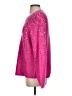 Vince Camuto Stars Pink Pullover Sweater Size S - photo 5