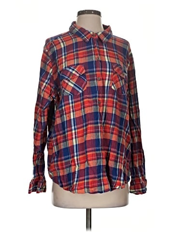 Mossimo Supply Co. Long Sleeve Button-Down Shirt (view 1)