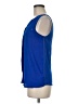 Express 100% Polyester Blue Sleeveless Blouse Size M - photo 5