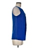 Express 100% Polyester Blue Sleeveless Blouse Size M - photo 4