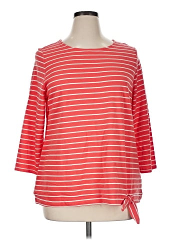 Croft & Barrow 3/4 Sleeve Top (view 1)