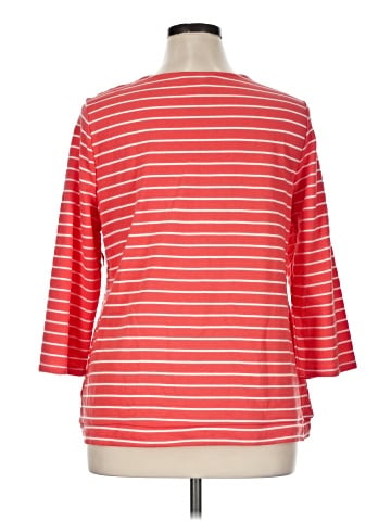 Croft & Barrow 3/4 Sleeve Top (view 2)