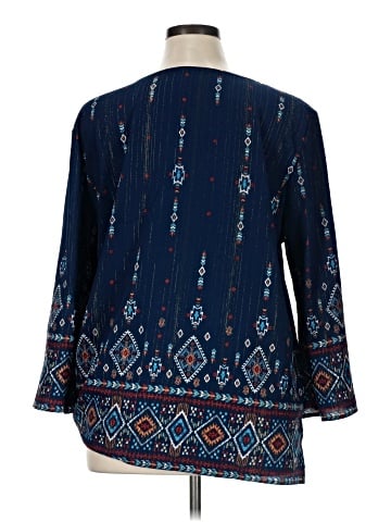 Ruby Rd. 3/4 Sleeve Blouse (view 2)