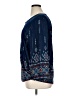 Ruby Rd. Blue 3/4 Sleeve Blouse Size XL - photo 5