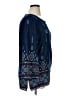 Ruby Rd. Blue 3/4 Sleeve Blouse Size XL - photo 4