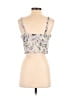 Topshop 100% Polyester Ivory Tank Top Size 6 - photo 2