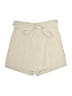 Re:named Solid Ivory Khaki Shorts Size M - photo 1
