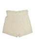 Re:named Solid Ivory Khaki Shorts Size M - photo 2