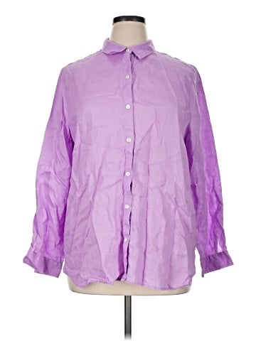 J.Jill 3/4 Sleeve Button-Down Shirt (view 1)