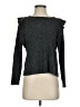 Eri + Ali Gray Long Sleeve Top Size S - photo 1