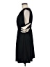 Express 100% Polyester Solid Black Cocktail Dress Size L - photo 5