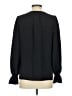 Joie 100% Polyester Black Long Sleeve Blouse Size S - photo 2