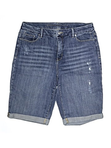 So Slimming by Chico's Denim Shorts (view 1)