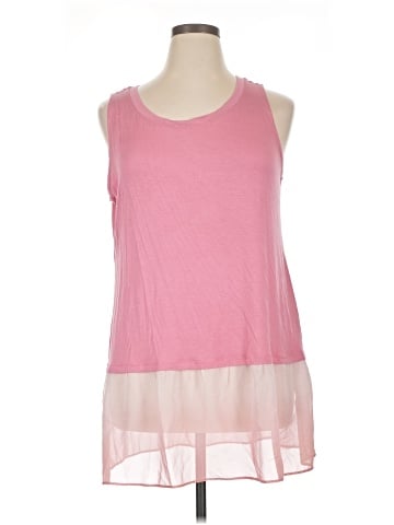 LOGO by Lori Goldstein Sleeveless T-Shirt (view 1)