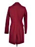 Sam Edelman Burgundy Wool Coat Size XS - photo 2