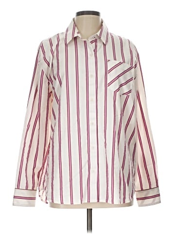 Crown & Ivy Long Sleeve Button-Down Shirt (view 1)