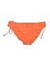 Roxy Animal Print Orange Swimsuit Bottoms Size M - photo 2