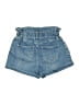 Happily Grey 100% Cotton Blue Denim Shorts Size 0 - photo 2