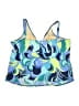Avenue Print Blue Swimsuit Top Size 28 - photo 2