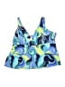 Avenue Print Blue Swimsuit Top Size 28 - photo 1