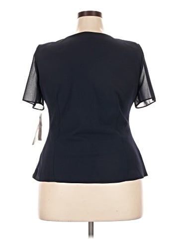Studio 1 Short Sleeve Blouse (view 2)