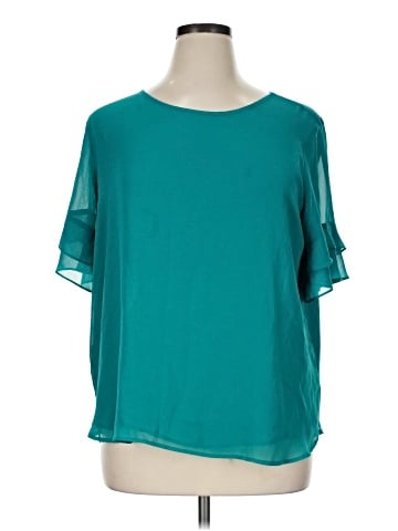 Van Heusen Short Sleeve Blouse (view 1)