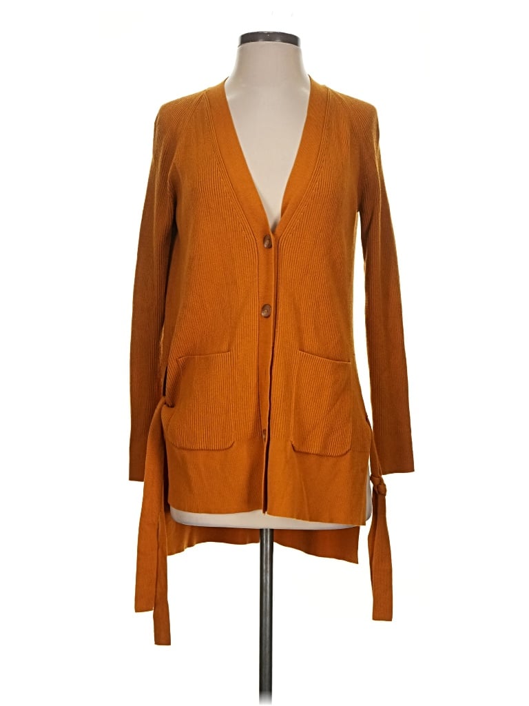 Pre-owned Moth Cardigan Sweater In Orange