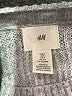 H&M Solid Gray Pullover Sweater Size S - photo 7
