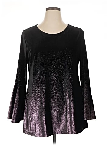 Alfani 3/4 Sleeve T-Shirt (view 1)