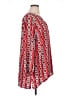 IMAN 100% Polyester Red Long Sleeve Blouse Size 1X - photo 4