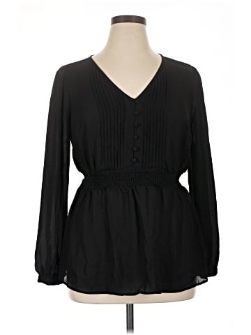 Torrid Long Sleeve Blouse (view 1)