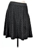 Max Studio Chevron-herringbone Black Casual Skirt Size L - photo 1