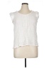 Democracy 100% Rayon White Sleeveless Blouse Size L - photo 1