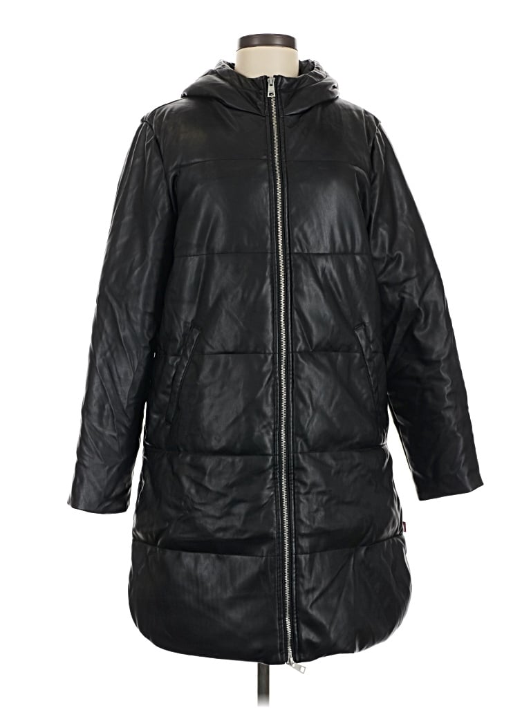 Pre-owned Levi's Coat In Black
