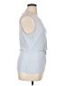 DKNY Blue Sleeveless Top Size XL - photo 4