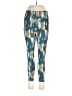 L.L.Bean Print Teal Leggings Size L - photo 1
