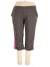 Reebok 100% Polyester Brown Active Pants Size XXL - photo 1