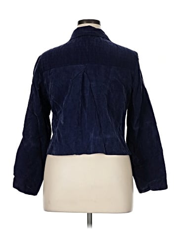 Rabbit Rabbit Rabbit Designs 3/4 Sleeve Button-Down Shirt (view 2)