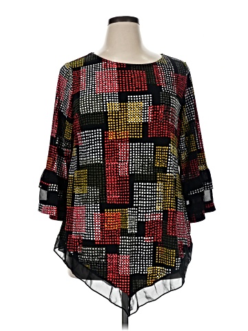 Alfani 3/4 Sleeve Blouse (view 1)