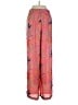 Rose + Olive 100% Polyester Tropical Pink Casual Pants Size S - photo 2