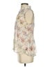 CAbi 100% Polyester Floral Ivory Sleeveless Blouse Size S - photo 5