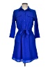 Monteau Blue Casual Dress Size L - photo 1