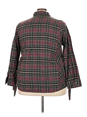 Weekend Suzanne Betro 3/4 Sleeve Button-Down Shirt (view 2)