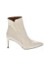 Assorted Brands 100% Leather Ivory Ankle Boots Size EU 39 - photo 1
