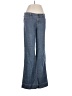 Eddie Bauer Chevron-herringbone Blue Jeans Size 6 - photo 1