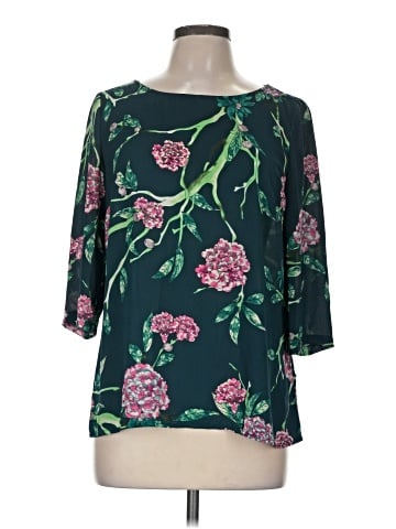 HD in Paris 3/4 Sleeve Blouse (view 1)
