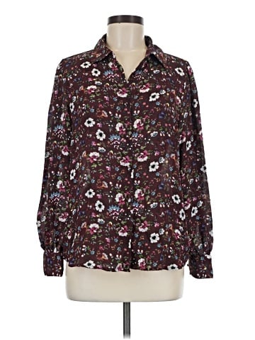Elie Tahari Long Sleeve Blouse (view 1)