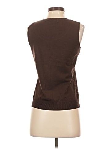 August Silk Sleeveless T-Shirt (view 2)