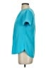 Lands' End 100% Polyester Teal Short Sleeve Blouse Size 4 - photo 5
