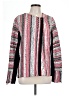 Chico's Print Red Jacket Size Lg (2) - photo 1
